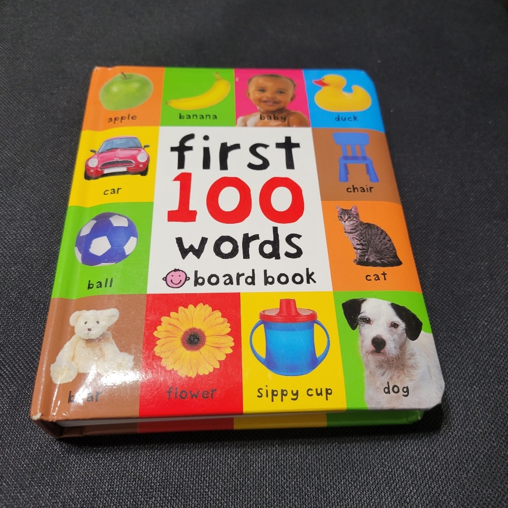 Small Priddy Book "First Hundred Words" Board Book